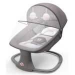 Transat Électrique Bébé – Balancelle avec Moustiquaire et Musique