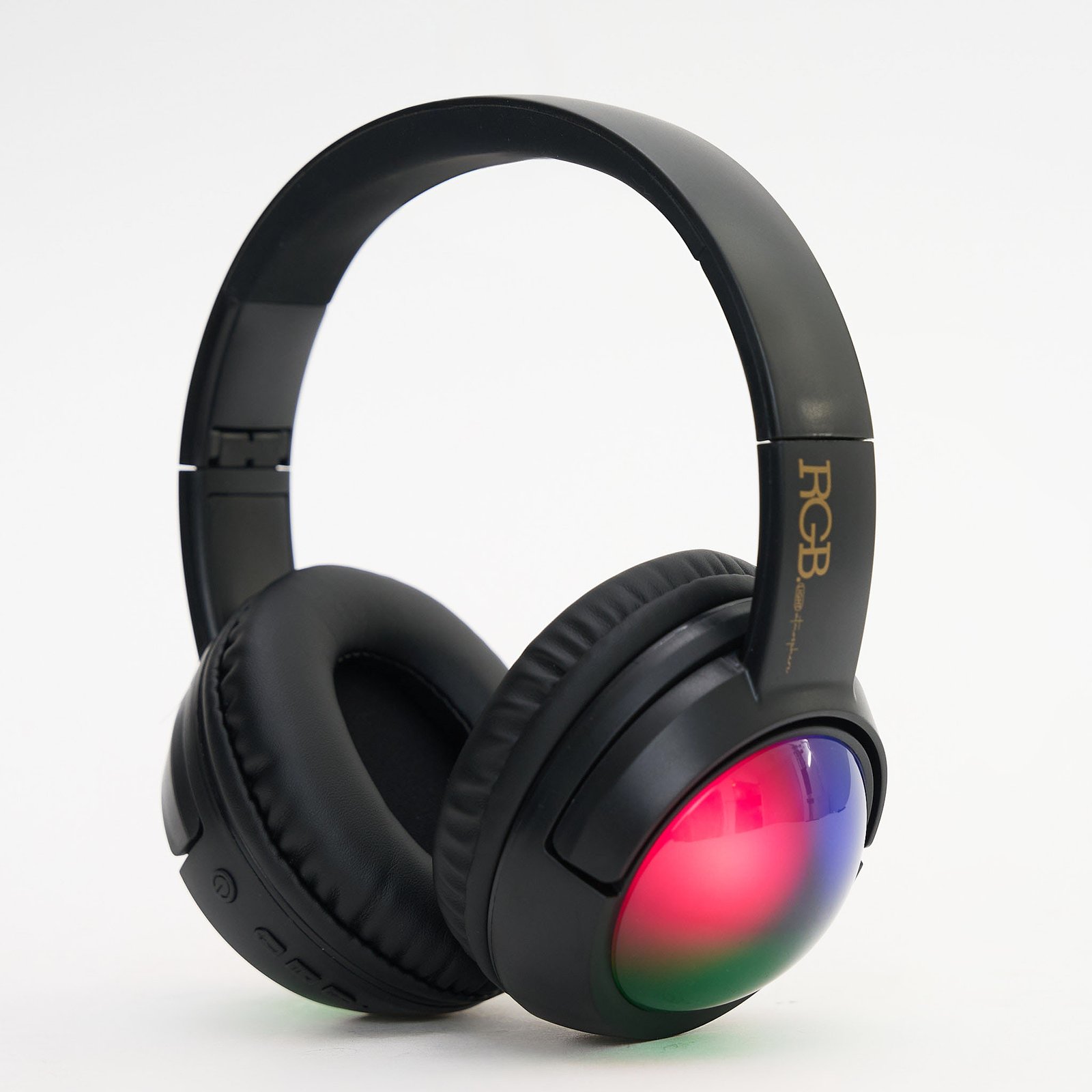 Casque Bluetooth RGB – Son Stéréo & Lumières LED Casque Bluetooth RGB – Son Stéréo & Lumières LED – Image 1