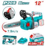 Tronçonneuse Sans Fil TOTAL 20V – Brushless 12"