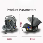 Siège Auto Bébé Berfa Baby – Sécurité, Confort & Polyvalence – Image 2