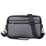 Sac Bandoulière Homme – Design Tressé Élégant