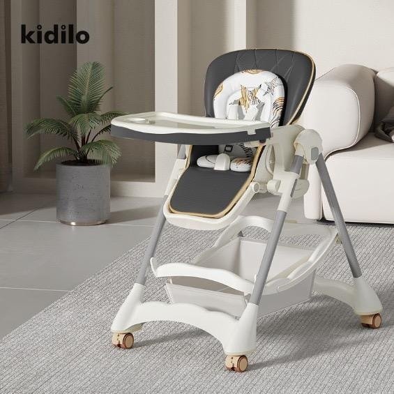 Chaise Haute Bébé Kidilo – Réglable, Confortable et Sécurisée Chaise Haute Bébé Kidilo – Réglable – Image 1