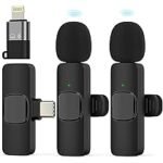 Micro Sans Fil Double Type-C & iPhone – Son HD Pro