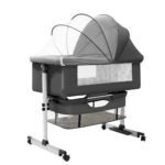 Berceau Bébé Multifonction – Réglable, Sécurisé et Confortable