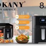 Friteuse à Air SOKANY 8L – Grande Capacité & Écran Tactile