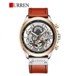 Montre homme CURREN 8380 avec bracelet en cuir