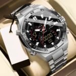 Montre Poedagar argent – Puissance, précision et prestige – Image 2