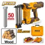 Cloueuse INGCO P20S 20V – Brushless 50mm bois pro