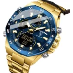 Montre Poedagar or bleu – Luxe