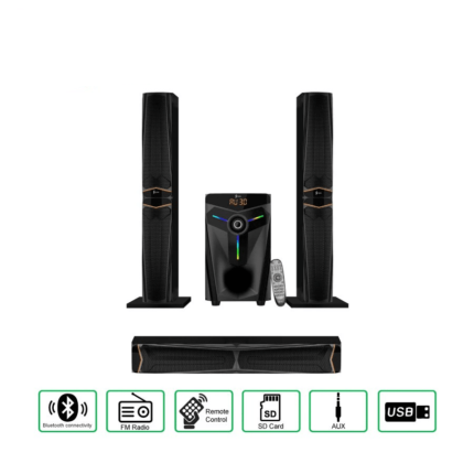 Mini-Chaîne Syinix – Son 3D Puissant