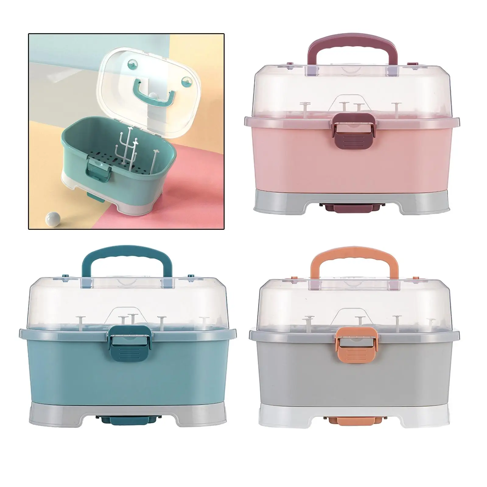Boîte de Stérilisation Biberon – Rangement Hygiénique & Portable Boîte de Stérilisation Biberon – Rangement Hygiénique & Portable – Image 1