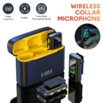 Micro Sans Fil Intelligent – Écran LED & Réduction de Bruit