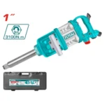 Clé à Chocs TOTAL 1” – 3100 N·m Haute Puissance avec Coffret