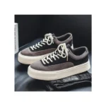 Baskets basses unisexes à semelle plateforme rétro