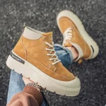 Bottes baskets montantes pour homme