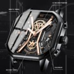 Montre Poedagar pour homme à quartz – Image 3