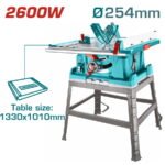 SCIE DE TABLE TOTAL 2 600 W/254mm (TS526043)