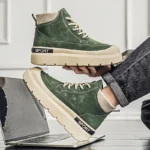 Bottes baskets montantes pour homme – Image 2