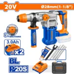 Marteau perforateur sans fil Wadfow WLM1B282