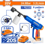 Nettoyeur haute pression sans fil WADFOW 20V