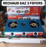 Réchaud à gaz Emar 3 foyers – Image 2