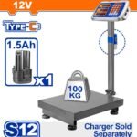Balance électronique WADFOW 100 kg 12V industrielle