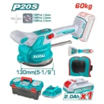 Machine à vibrée pour carreaux sans fil TOTAL 20V Ø130 mm