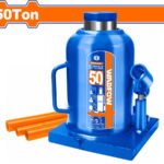 Cric hydraulique bouteille WADFOW 50 tonnes robuste