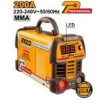 Poste à souder INGCO 200A MMA Inverter IGBT pro LED