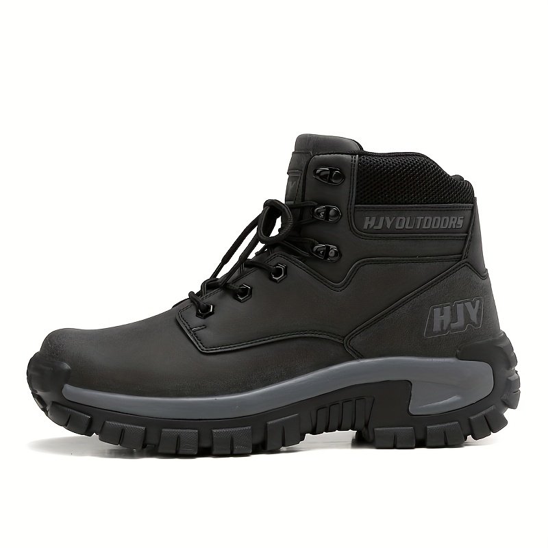 Chaussures sécurité montantes robustes antidérapantes Chaussures sécurité montantes robustes antidérapantes – Image 1