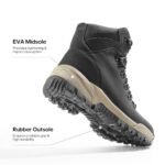 Chaussures de sécurité montantes robustes anti-dérapantes – Image 2