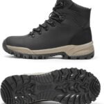 Chaussures de sécurité montantes robustes anti-dérapantes
