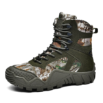 Bottes tactiques camouflage montantes antidérapantes