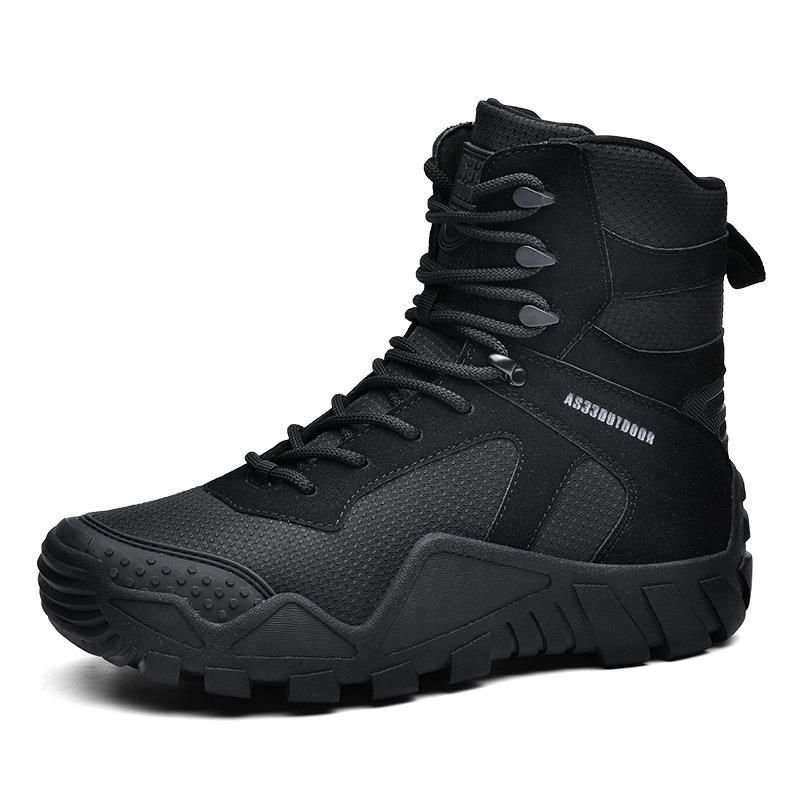 GUREITOJP bottes tactiques sécurité style forces ordre Bottes tactiques GUREITOJP style forces ordre – Image 1