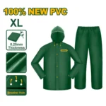 Ensemble de Pluie Imperméable Vert XL Jadever | PVC