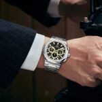 Montre MINI FOCUS Homme Luxe - Acier Argent & Cadran Noir – Image 3