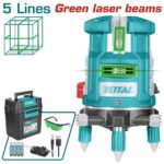 Niveau Laser Vert 5 Lignes TOTAL TLL305205 | Précis