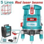 Niveau Laser Rouge 5 Lignes TOTAL TLL306505 | Précis