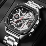 Montre MEGIR 2217 Homme - Chronographe Acier & Design Sport – Image 2