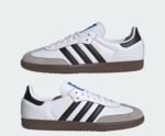 Baskets Adidas Samba OG Blanc et Noir - Sneakers Vintage