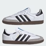 Baskets Adidas Samba OG Blanc et Noir - Sneakers Vintage