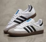 Baskets Adidas Samba OG Blanc et Noir - Sneakers Vintage – Image 2
