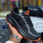 Baskets Nike Zoom Pegasus Noir Orange - Running Tendance