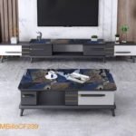 Ensemble Meuble TV Extensible et Table Basse MBilloCF239