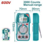 Multimètre Numérique 600V TOTAL | Calibre Manuel Mini