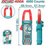 Pince Ampèremétrique DC/AC 400A TOTAL | Multimètre Digital