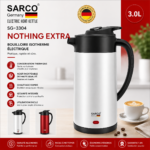 Bouilloire Isotherme Sarco 3.0L : Chaaud durable & Rapide