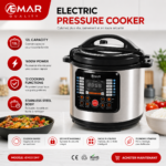 Autocuiseur Électrique Aemar 12L 1600W : Cuiseur XXL