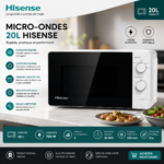 Four Micro-ondes Hisense 20L : Design Compact & Efficace