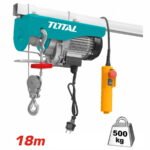 Palan Électrique 500kg TOTAL TLH1952 | Câble 18m